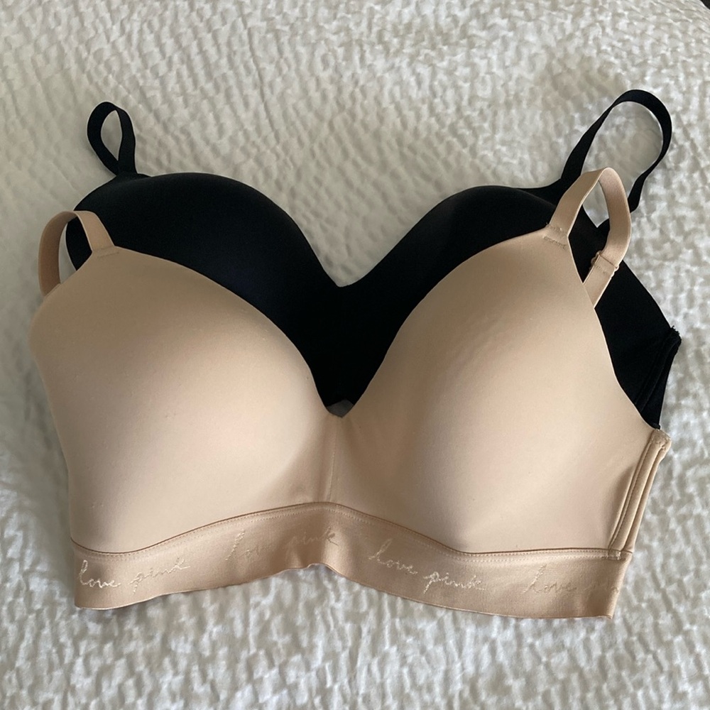 PINK Victoria’s Secret 36DD Wireless Bras